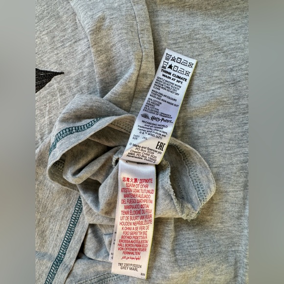 M&S Boys Harry Potter Hogwarts Long Sleeved Top - Picture 6 of 8